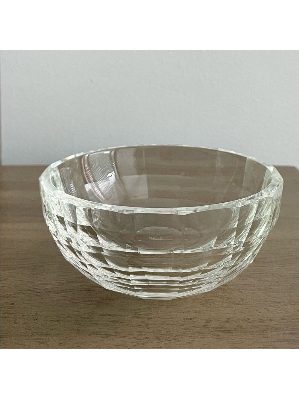 Oleg Cassini Crystal Bowl